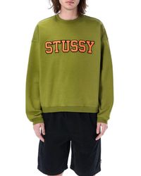 Stussy Basic Logo Zip Hoodie in Black for Men | Lyst