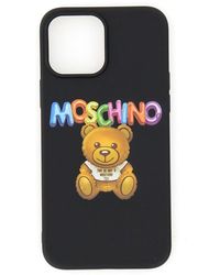 Moschino Case For Iphone 13 Pro Max - Black