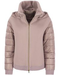 Herno - Panelled Zip-up Down Jacket - Lyst