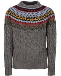 Moncler - Wool And Alpaca Jumper - Lyst