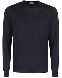Drumohr - Crew Neck Knit Sweater - Lyst