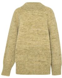Maison Margiela - Beige Alpaca Blend Sweater - Lyst