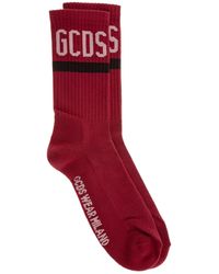 Gcds Socks Logo - Red