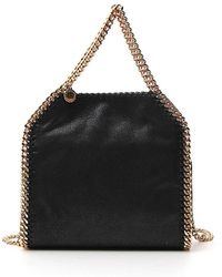 Stella McCartney Falabella Mini Top Handle Bag - Black