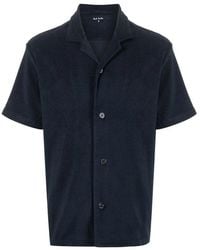 Paul Smith - Short Sleeved Toweling Striped Shirt - Lyst