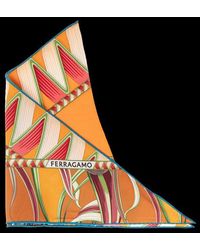 Ferragamo - Giada Triangle Scarf - Lyst