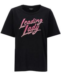 DSquared² - Printed T-Shirt - Lyst
