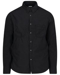 Aspesi Buttoned-down Shirt - Black