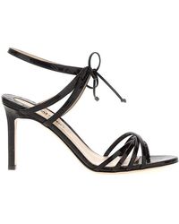 Tom Ford - 'Glossy Stamped Croc' Sandals - Lyst