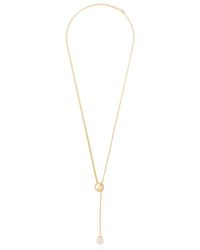Gucci - Blondie Embellished Drop Necklace - Lyst