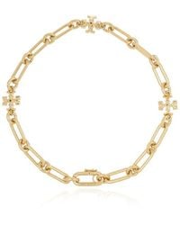 Tory Burch - Roxanne Chain Short Necklace - Lyst