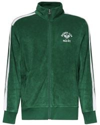 Polo Ralph Lauren - Logo Embroidered Baseball Jacket - Lyst