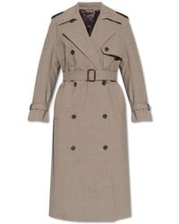 Totême - Houndstooth Trench Coat, - Lyst