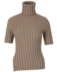 The Row - Depinal Ribbed-knit Turtleneck Jumper - Lyst