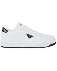 Prada - District Mirrored-effect Sneakers - Lyst