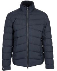 Woolrich - Zip Up High-neck Puffer Jacket - Lyst