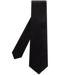 Gucci - Logo Striped Embroidered Tie - Lyst