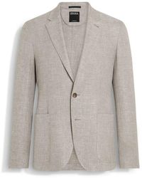 ZEGNA - Single-Breasted Shirt Jacket - Lyst