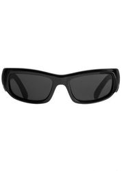 Balenciaga - Hamptons Rectangle Frame Sunglasses - Lyst