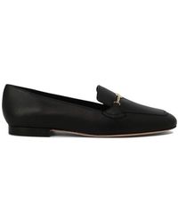 Bally - Emblem Chain-detailed Slip-on Loafers - Lyst