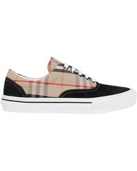 burberry slip on trainers