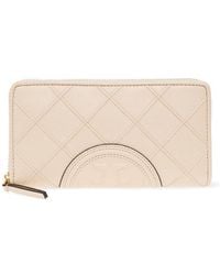 Tory Burch Fleming Soft Leather Zip Continental Wallet