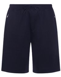 Brunello Cucinelli - Drawstring Straight Leg Bermuda Shorts - Lyst