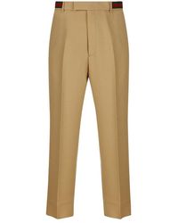 Gucci - Pleat-front Trousers - Lyst