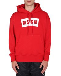 MSGM Hoodies for Men | Online Sale up to 70% off | Lyst