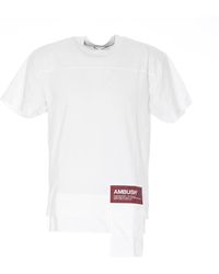 Vetements Cotton T-shirt Mixed Logo in White for Men | Lyst