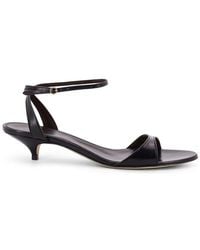 The Row - Vika 35 Leather Heel Sandals - Lyst