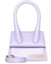 Jacquemus - Purple Le Chiquito Leather Mini Bag - Lyst