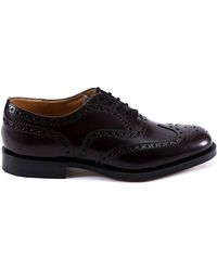 Churchs Perforated-detail Leather Brogues in Brown for Men Mens Shoes Lace-ups Brogues 