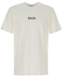 BALR - Logo Print Crew Neck T-Shirt - Lyst