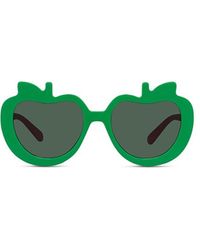 Stella McCartney - Apple-shaped Frame Sunglasses - Lyst