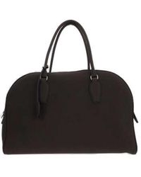 The Row - India 12 Leather Top-handle Bag - Lyst