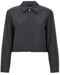 Theory - Cropped Jacket - Lyst