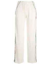 CASABLANCA - Logo Embroidered Track Pants - Lyst
