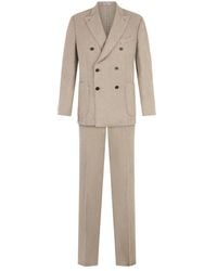 Boglioli - Linen Double-Breasted Suit - Lyst