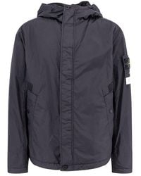 Stone Island - Jacket Garment Dyde Crinkle Reps Ny - Lyst
