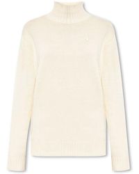 adidas Originals - Turtleneck Sweater With Logo - Lyst