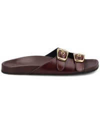 Chloé - Polly Slip-On Sandals - Lyst