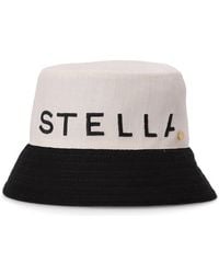 Stella McCartney - Printed Polka Dots Bucket Hat - Lyst