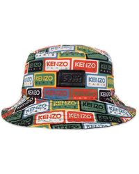 KENZO Reversible Bucket Hat - Multicolour
