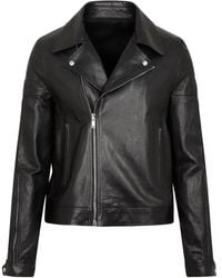 Rick Owens - Leather Jacket - Lyst