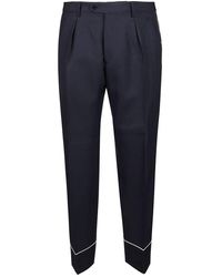 Etro - Straight Leg Cropped Trousers - Lyst