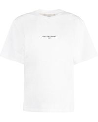 Stella McCartney White Cotton Oversize T-shirt