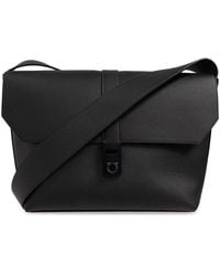 Ferragamo - Leather Shoulder Bag, - Lyst