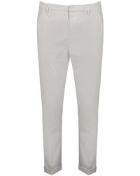 Dondup - Button Detailed Cropped Trousers - Lyst