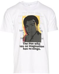 Comme des Garçons - Muhammad Ali Print T-Shirt - Lyst